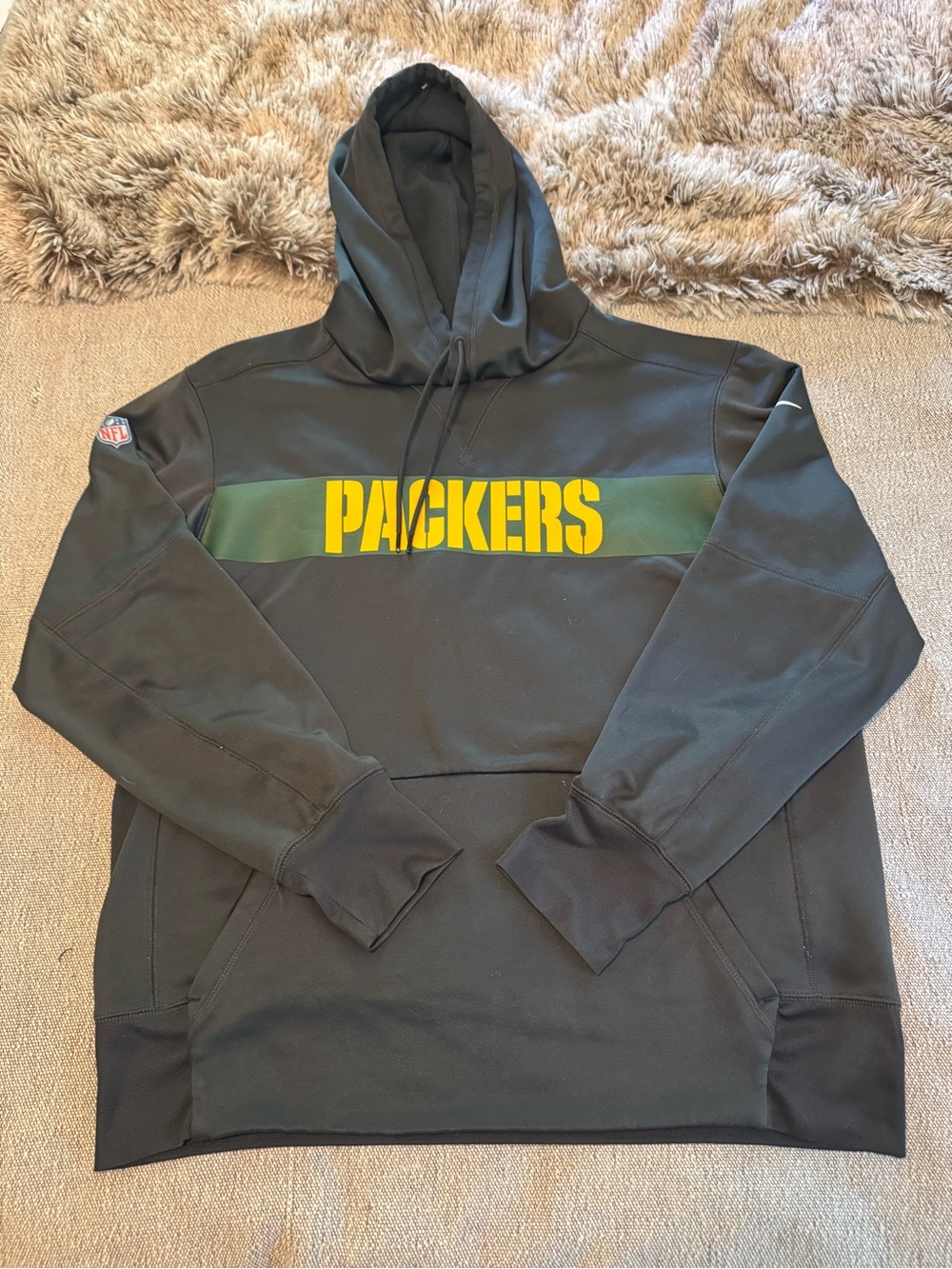 Green Bay Packers Pullover Hoodie - Official NFL Team Sweatshirt